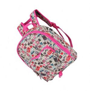 Mochila con patrón de logotipo personalizado de fábrica para niños, portátil de viaje diario y bolsa de libros para estudiantes de secundaria - Product Image 5