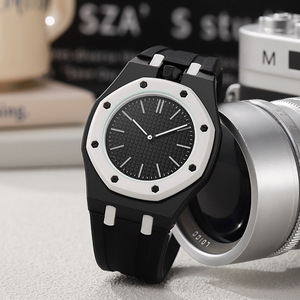 Orologio da Polso Trendy in Acrilico Ottagonale Colorato <span class=keywords><strong>per</strong></span> <span class=keywords><strong>Ragazzi</strong></span> e Ragazze, 43mm 20mm, Impermeabile, al Quarzo, Personalizzabile - Product Image 4