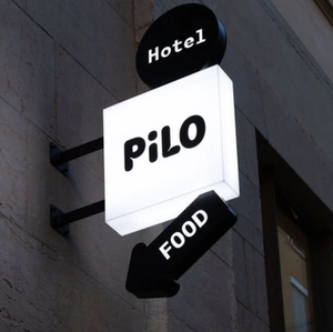 Tùy chỉnh 3D Logo LED hộp đèn cá nhân kinh doanh ngoài trời treo dấu hiệu với khung nhôm - Product Image 1