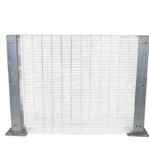 Panneaux <span class=keywords><strong>de</strong></span> clôture en acier à mailles soudées 3D robustes Design moderne Sécurité à domicile Galvanisé à chaud pour ferme/Ranch Anti Climb - Product Image 2