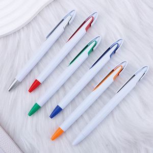 Promotional Custom Branded Plastic Uv Print Pens Full Color logo Pen <b>Sublimation</b> Blank White Stylo Ballpoint Pen - Product Image 6