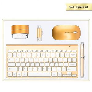 Custom Office Set Business Promotional Package Notebook <b>Cup</b> Keyboard Accessories Power Bank Pen Gift Box for Company Events - Product Image 4