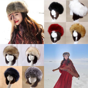 Gorro <span class=keywords><strong>de</strong></span> Invierno para Mujer, Estilo Ruso, con Orejeras, <span class=keywords><strong>de</strong></span> Piel Sintética <span class=keywords><strong>de</strong></span> Zorro, para Esquiar - Product Image 4