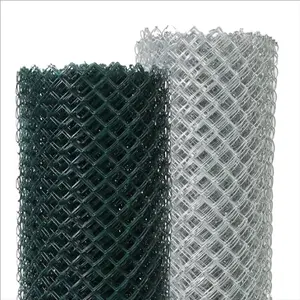 Best Price Chain Link Fence 100 Ft Roll Chain Link Fence Black Chainlink Fencing