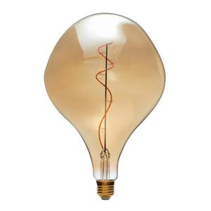 2100K oro E27 vite <span class=keywords><strong>Edison</strong></span> lampadina LED dimmerabile 4 WATT G150 G200 filamento a spirale ad alta luminanza ad alta efficienza energetica per uso magazzino - Product Image 1