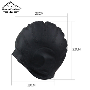Gorro de natación de silicona, sin costuras, elástico, ergonómico, con protección <span class=keywords><strong>para</strong></span> los <span class=keywords><strong>oídos</strong></span>, <span class=keywords><strong>para</strong></span> cabello largo, <span class=keywords><strong>para</strong></span> adultos y niños, <span class=keywords><strong>para</strong></span> carreras, triatlón, entrenamiento en <span class=keywords><strong>piscina</strong></span> - Product Image 2