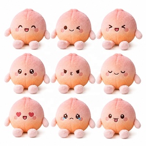 Juguete de Peluche de Durazno con Diseño Personalizado, Servicio OEM ODM, Convierte Dibujos en Productos Reales, Fabricante de <span class=keywords><strong>Animales</strong></span> de Peluche de Frutas Personalizados - Product Image 6
