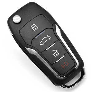Xhorse XNFO01EN Universal Remote Key 4 Buttons Wireless for Car Key English Version Working with Mini Key <strong>Tool</strong>/Max <strong>Pro</strong> - Product Image 1