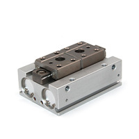 Cylindre de serrage pneumatique à double action MHF2-8D MHF2-12D MHF2-16D MHF2-20D pour machine d'emballage et d'assemblage