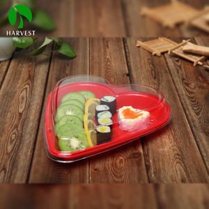 One Time Use Red <strong>Chocolate</strong> Packing Plastic <strong>Heart</strong> Shape Ps Container - Product Image 6