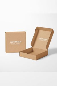 Customized parcel boxes, packaging printing, clothing, corrugated custom packaging with logos, wig boxes - Product Image 2