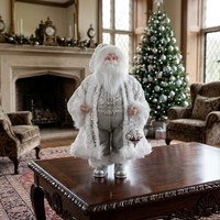 Vente en gros d'Églises de Noël modernes et grandes, blanches, de type Papai Noel, par le fabricant