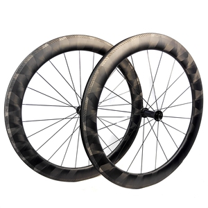 Juego de Ruedas de Bicicleta de Carbono BIKEDOC WR2660V, 60 mm de Profundidad, 26 mm de Ancho, Ruedas de Carretera con Buje <span class=keywords><strong>XR300</strong></span>, Radios Sapim, Tubeless - Product Image 4