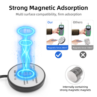 Antenne à polarisation verticale Active Combo 2 en 1 avec support magnétique rond pour voiture, GPS et suivi GSM, avec connecteur personnalisé