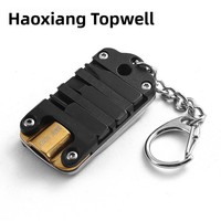 Tournevis multifonctionnel rectangulaire mini 3.0 en acier chrome-vanadium, outil portable EDC, couteau de poche pliable, kit de réparation, cadeau