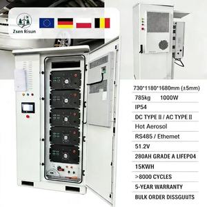 Gabinete de Baterías Apilables LiFePO4 de Alto Voltaje de 112 kWh y 256 V, ESS IP65 con CAN Bus para Almacenamiento de Energía Comercial e Industrial - Product Image 1