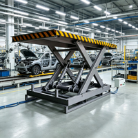 Plateforme de levage horizontale hydraulique personnalisée en usine pour entrepôt, certifiée CE