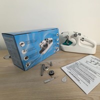 Mini machine à coudre portable électrique pour travaux d'aiguille et vêtements, vente en gros