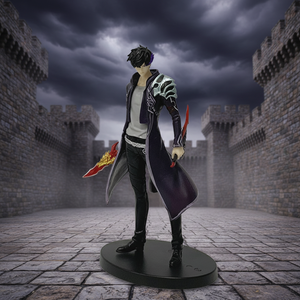 Nouvelles figurines d'anime japonaises, figurines d'action d'anime Solo Level, version de deuxième génération, figurine du roi des ombres, jouets - Product Image 2