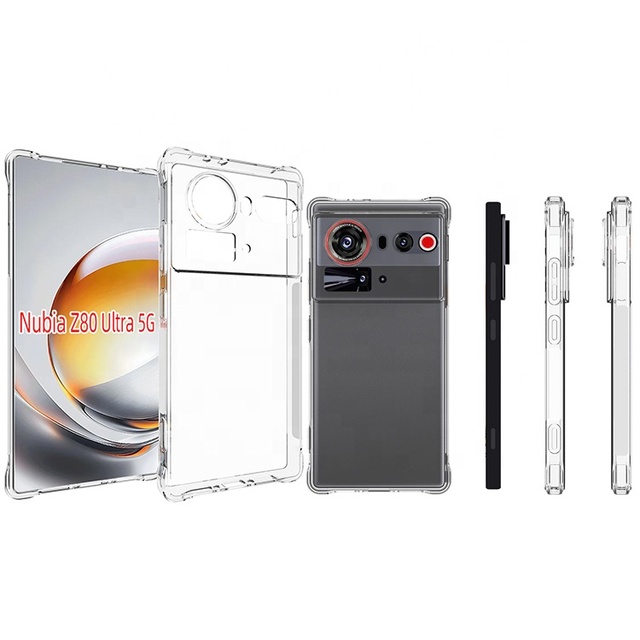 For ZTE Nubia Z80 Z70 Z60 Ultra Z60S Pro 5G Play Clear Tpu Soft Shockproof Case Saint Valentin