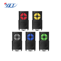 Télécommande sans fil YET2168 à 4 boutons, duplicateur pour code fixe et code roulant, télécommande de porte de garage RF
