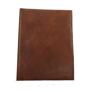 Carnet de notes classique en cuir Tan, couverture rigide, avec papier recyclé fait main, pour la planification scolaire et les notes professionnelles - Product Image 3