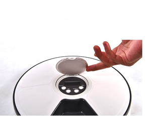 <strong>Cat</strong> Dog Eco-Friendly Automatic Plastic 6 Meal Trays Dry Wet <strong>Food</strong> <strong>Dispenser</strong> Smart Programmable BPA Free - Product Image 3