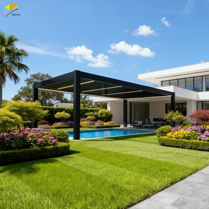 Pergola motorisée en aluminium <span class=keywords><strong>pour</strong></span> l'extérieur, auvent <span class=keywords><strong>pour</strong></span> l'ombre du soleil, <span class=keywords><strong>abri</strong></span> contre la pluie, balcon, <span class=keywords><strong>piscine</strong></span> - Product Image 1