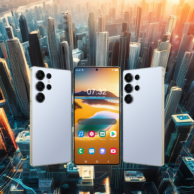 2025 Original Brand Galax S25 Octa Core 16+1TB 5G AI Smartphone OLED HD 120Hz Screen 108MP Camera 65W Quick English/Spanish