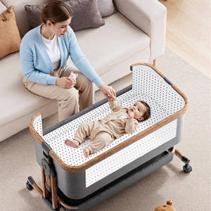 <span class=keywords><strong>Cuna</strong></span> Móvil para Bebé 2026 con Cambiador, Estante de Almacenamiento Multifuncional para Recién Nacidos, Organizador de Almacenamiento para <span class=keywords><strong>Cuna</strong></span> de Bebé - Product Image 6