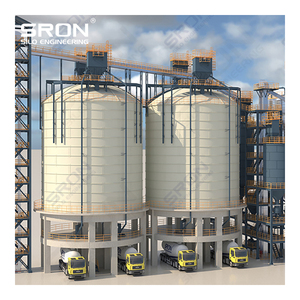 Xi măng dọc lưu trữ <span class=keywords><strong>Silo</strong></span> 500 tấn tấm lớn xi măng <span class=keywords><strong>Silo</strong></span> cho trộn thực vật - Product Image 1
