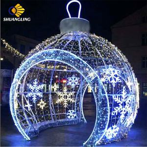 Décorations <span class=keywords><strong>de</strong></span> <span class=keywords><strong>Noël</strong></span> à led pour l'<span class=keywords><strong>extérieur</strong></span> boîte-cadeau <span class=keywords><strong>de</strong></span> lumières à motif <span class=keywords><strong>de</strong></span> <span class=keywords><strong>Noël</strong></span> éclairage <span class=keywords><strong>de</strong></span> vacances à arche sphérique - Product Image 3