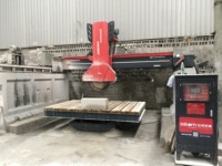 Machine de découpe de pont de marbre de bloc de pierre de granit moyen infrarouge lourd SQC1200-4D