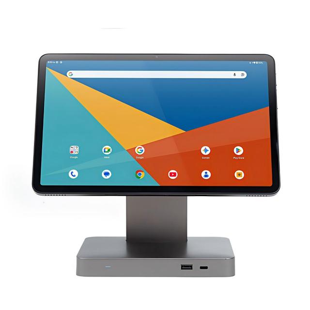 G99 Android 15 POS Tablet 12 Inch Incell Display 6GB 128GB NFC Terminal with Rotatable Dock RJ45 RJ11 for SoftPOS and Retail