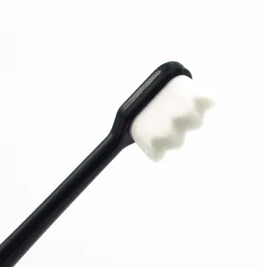 Viaggio pieghevole Eco friendly spazzolino da denti ammaccature setole morbide spazzolino da denti in plastica carbone adulti bambini