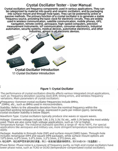 Dispositivo de prueba Xintonghui 4P 2P para montaje en superficie, varios paquetes, inserción de pines, resonadores de cristal activos y pasivos - Product Image 3