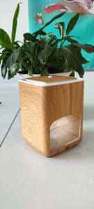 2022 Humidificateur d'air Offre Spéciale himalaya Lampe De Sel grain de Bois Sculpté à la main Naturelle Thérapeutique Sel De Cristal De Roche Lampes Humidificateur - Product Image 4