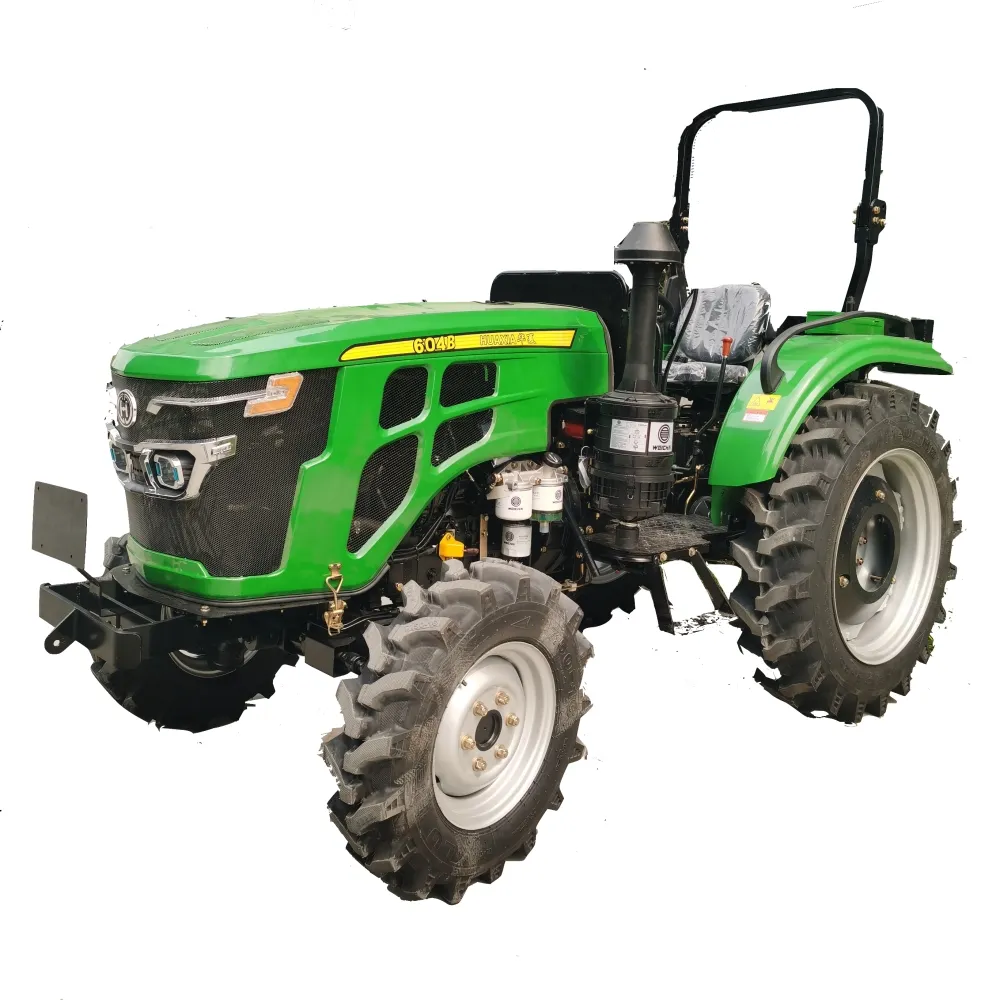 cheap price new model 60hp 4x4 machine tractor agricultural with best quality