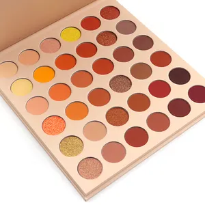 Best quality makeup pressed high pigment eye shadow make your own logo wholesale cosmetics eyeshadow palette