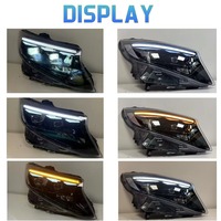 Feux avant HETOP Vito W447 2016-2025 Mise à niveau Nouveau design Lentille de projecteur de pluie de météores Rétrofit Classe S Maybach LED pour Benz