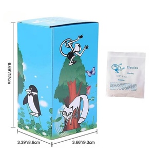 Élastiques en caoutchouc orthodontique dentaire/motif de parc de zoo bandes de caoutchouc élastiques dentaires/joint torique élastique - Product Image 5