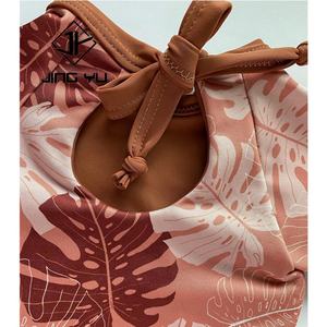 Traje de Baño Protector UPF50+ de Alta Calidad para Niños, Bikini para Niñas, Traje de Baño de una Pieza de Poliéster Personalizado - Product Image 4