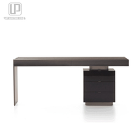 Table et chaise de bureau de luxe en bois, noir, offre spéciale, nouveau design moderne, meubles pour la maison, bureau d'écriture