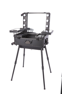 Carrito <span class=keywords><strong>de</strong></span> <span class=keywords><strong>maquillaje</strong></span> cosmético rodante profesional <span class=keywords><strong>de</strong></span> 4 <span class=keywords><strong>ruedas</strong></span> <span class=keywords><strong>de</strong></span> aluminio, <span class=keywords><strong>Maleta</strong></span>, caja <span class=keywords><strong>de</strong></span> tren <span class=keywords><strong>con</strong></span> bolsas y estuches <span class=keywords><strong>de</strong></span> cosméticos <span class=keywords><strong>de</strong></span> caramelo iluminados - Product Image 2