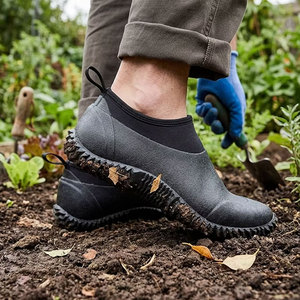 Stivali da Pioggia Unisex Personalizzati, Resistenti, Antiscivolo, Impermeabili in Neoprene, per Inverno, Autunno, Giardino, Campeggio e Attività all'Aperto - Product Image 1