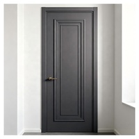 Pintu Interior Modern untuk Apartemen, Berbahan MDF Solid Core, Tahan Api, Kedap Suara, Tahan Air, dan Sudah Terpasang
