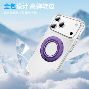 แฟชั่นสำหรับ <span class=keywords><strong>iPhone</strong></span> 17PROMAX ฝาครอบโทรศัพท์โปร่งใสกรอบซิลิโคนกันกระแทก - Product Image 5