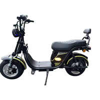 Citycoco 1800W EEC COC CE DOT Scooter Eléctrico de Dos Ruedas con Suspensión, Horquilla Delantera y Freno de Disco para Adultos