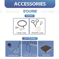 Équipements de physiothérapie Kaphatech, PEMF portable pour chevaux, boucle PMST pour vétérinaire équin