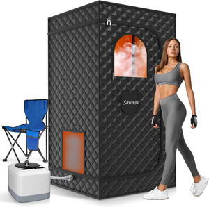 <span class=keywords><strong>Sauna</strong></span> Portátil para el Hogar, 3L, Baño de Vapor para Todo el Cuerpo, Adelgazante, SPA, Estructura de Acero Simple, Tipo de Refuerzo Recto, Saludable - Product Image 3